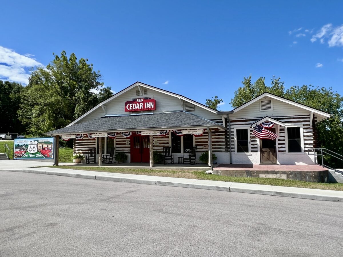 The outside of an inn.