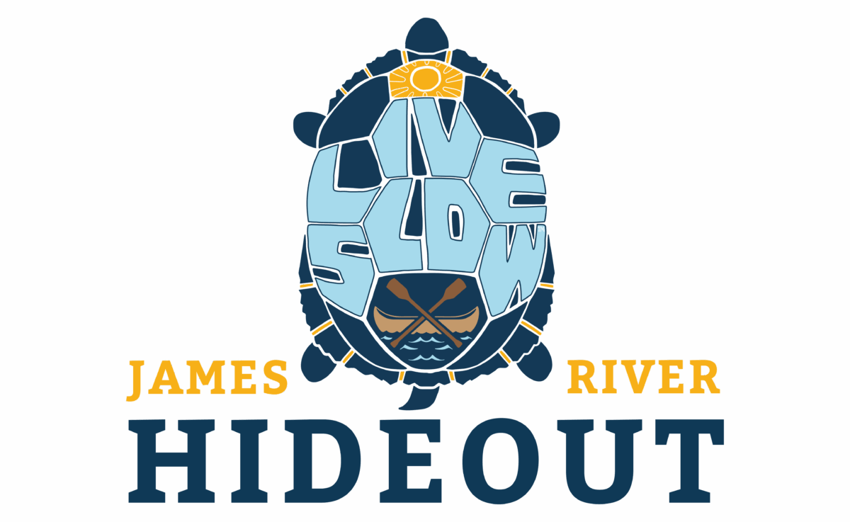 James River Hideout Live Slow Logo