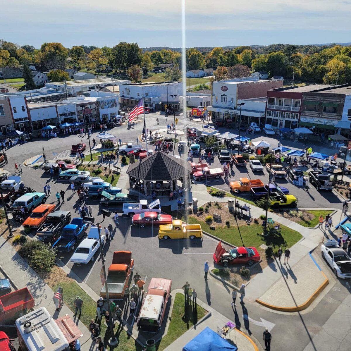 Ava Square during Hot Rod Fest