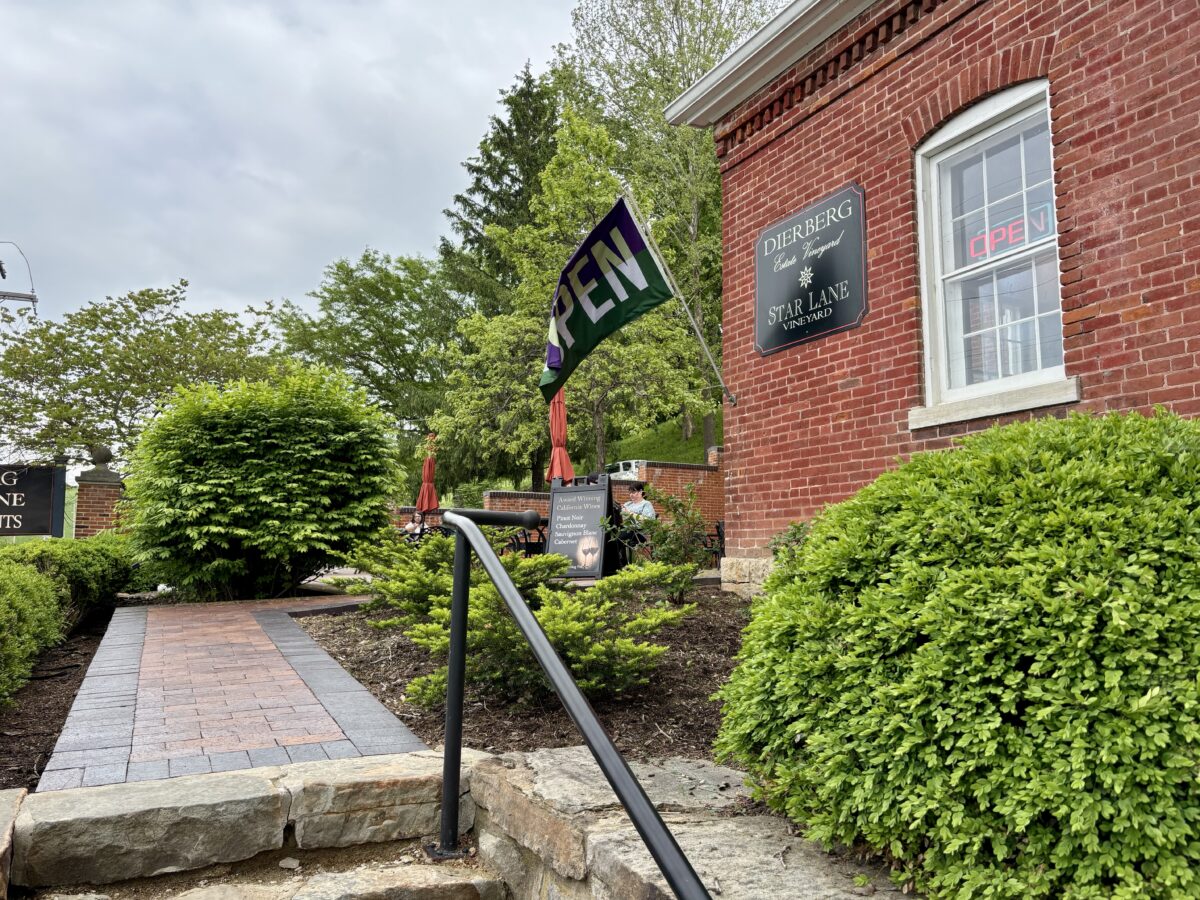 Dierberg Star Lane Tasting room
