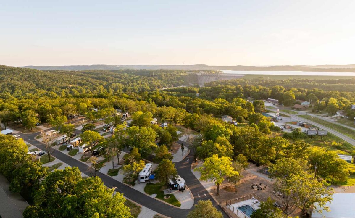 RV Campground Site in Branson Missouri