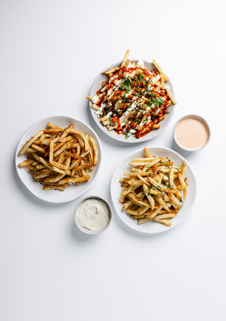 Loaded fries at Chicken N Pickle