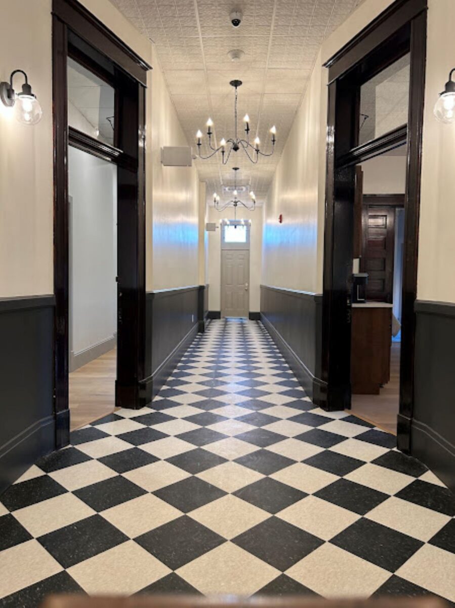 Second floor hallway
