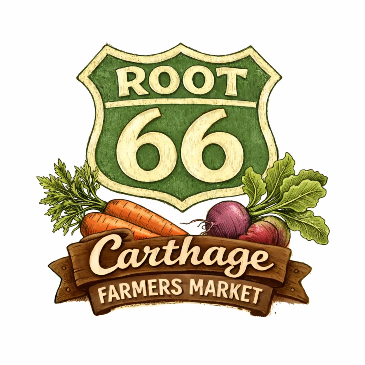 Logo for the new home of the Farmers Market