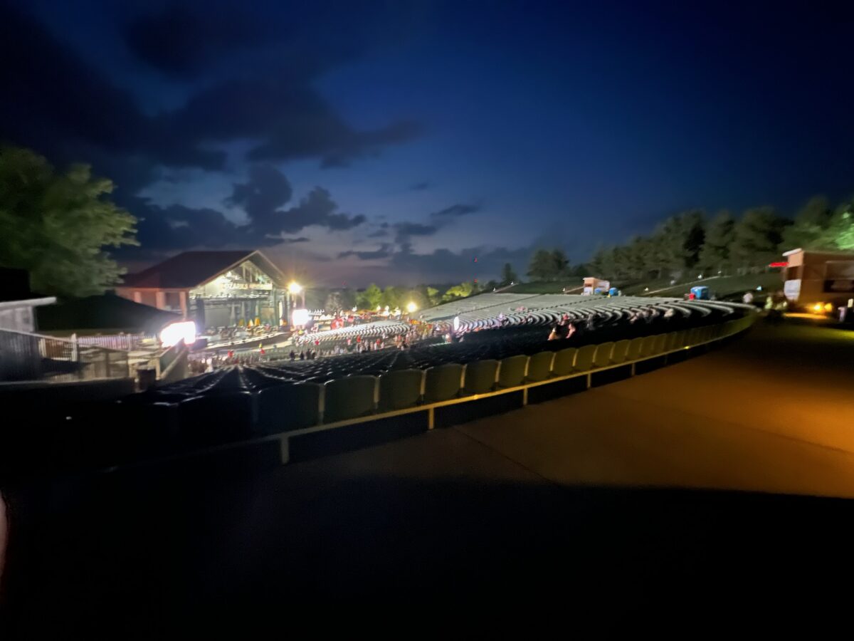 A beautiful night under the stars.