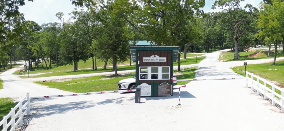 Walnut Ridge RV Estates Guard shack