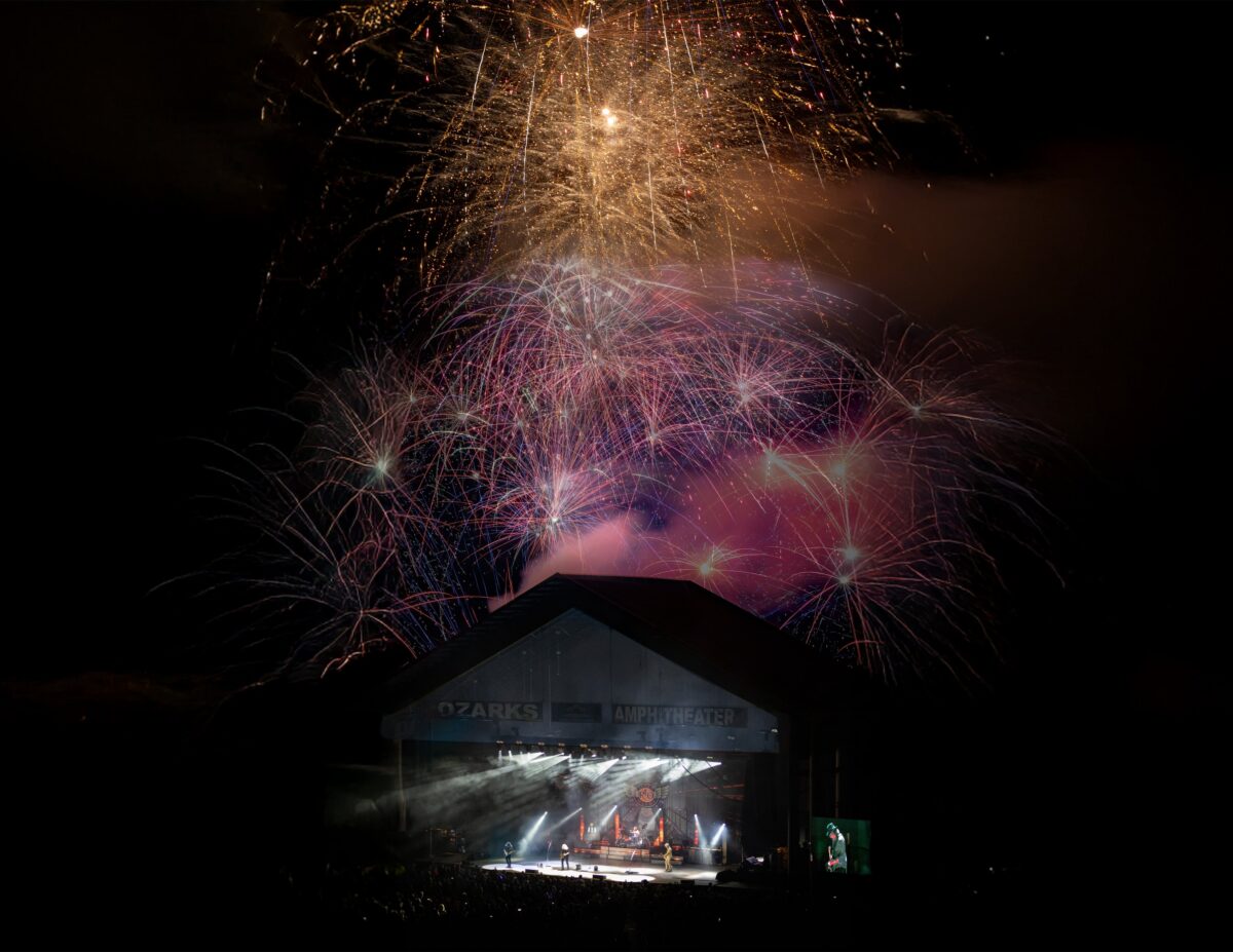 Celebrating the 4th of July at the Ozarks Amphitheater!