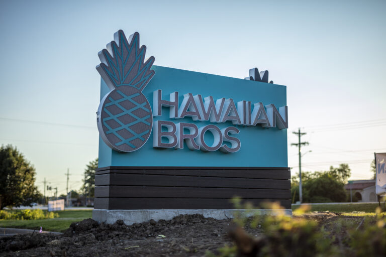 Restaurant signage