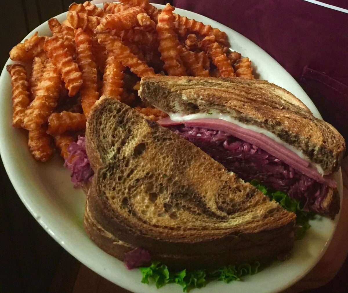 Concert Hall and Barrel Tavern Reuben Sandwich