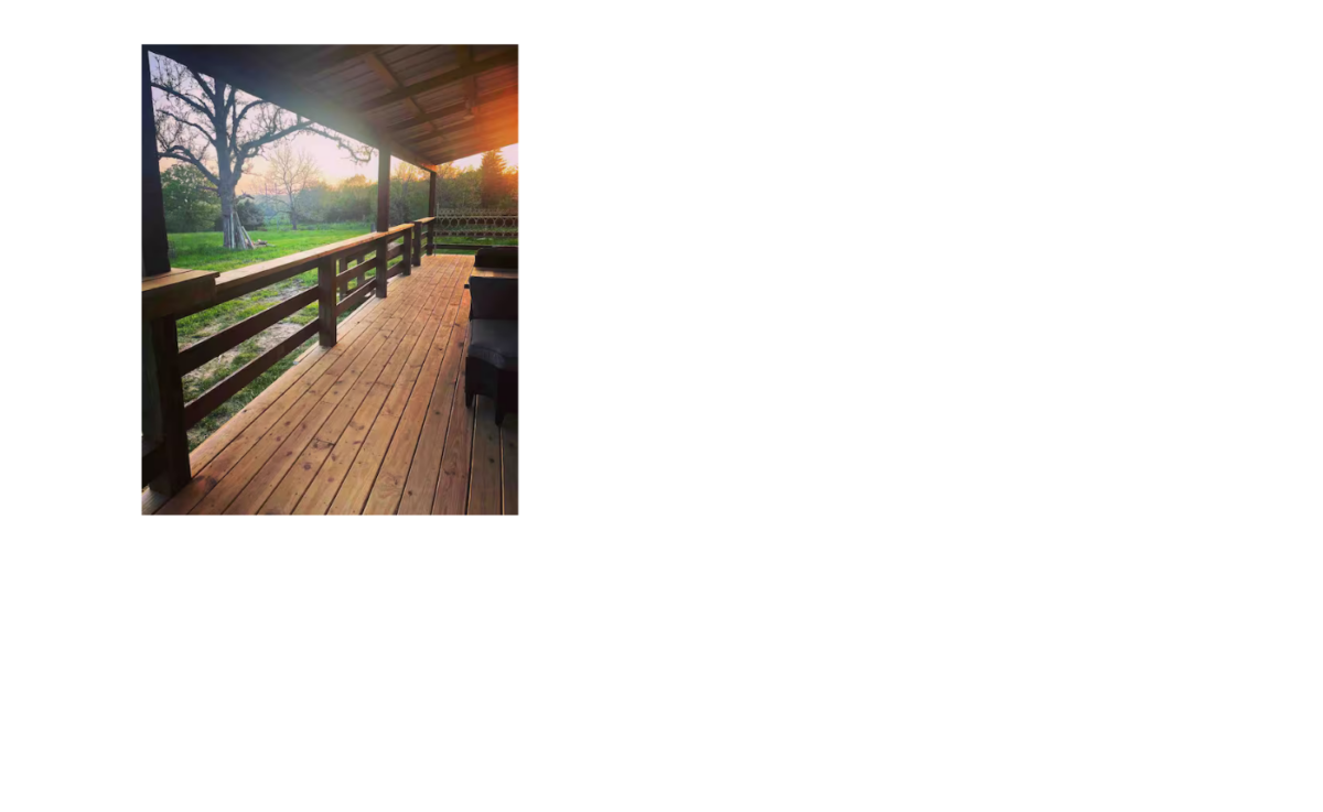 Wrap around porch
