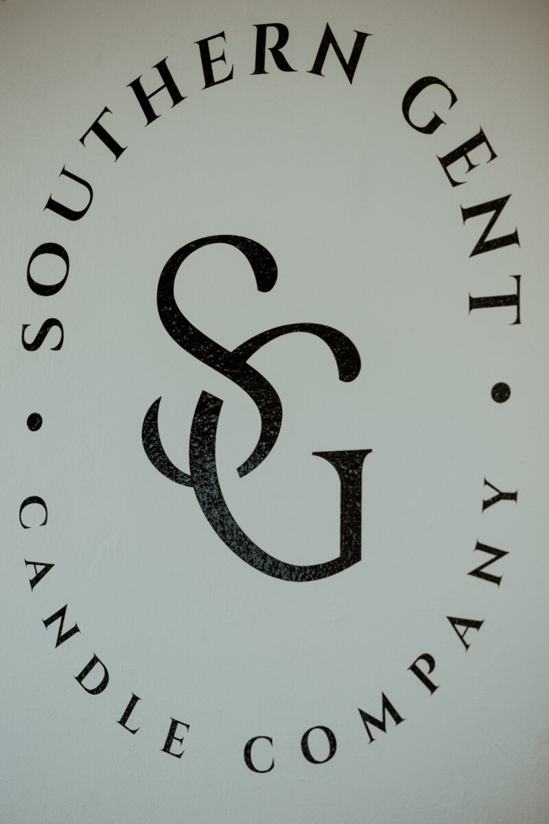 The logo for Southern Gent Candle Company.